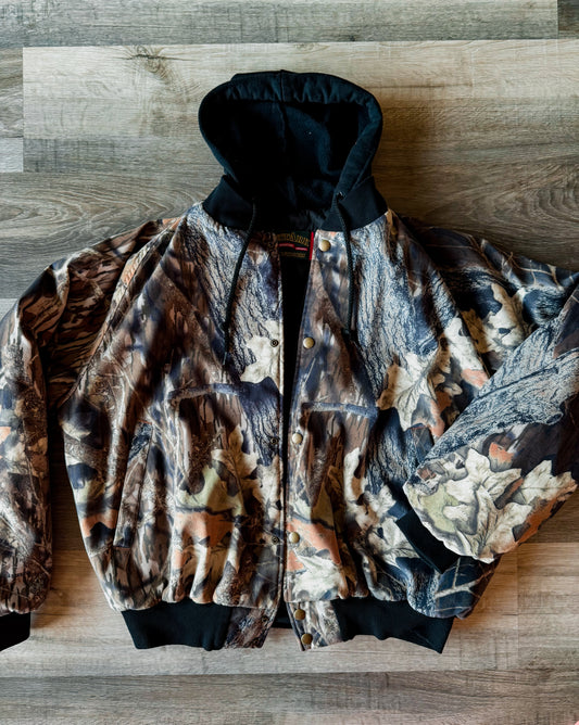 Vintage Camo Jacket with Hood [Fit: Medium]